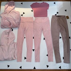 Pink loungewear bundle